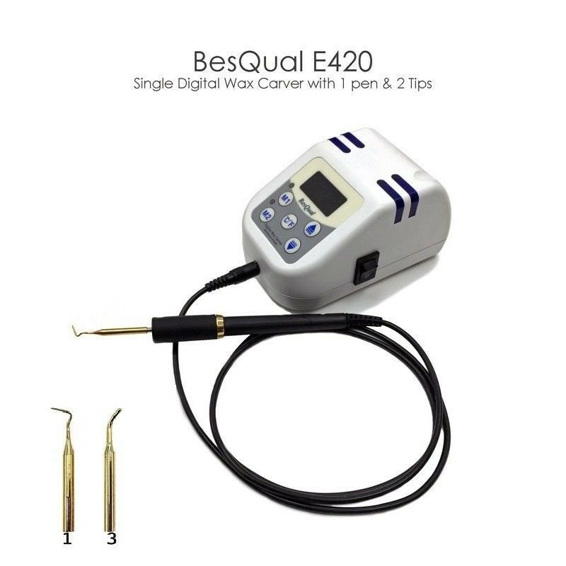 Dental Lab BesQual E420 Digital Single Wax Carver with 1 pen (2 tips)