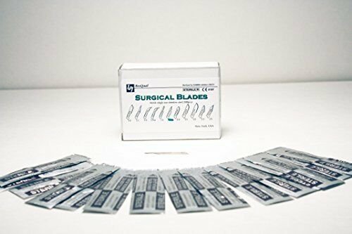 Premium Quality BesQual Surgical Blades No.25 (Sterile 100 Pcs/ Box)