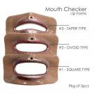 Mouth Checker, Lip Forms - Set of 3 pcs
