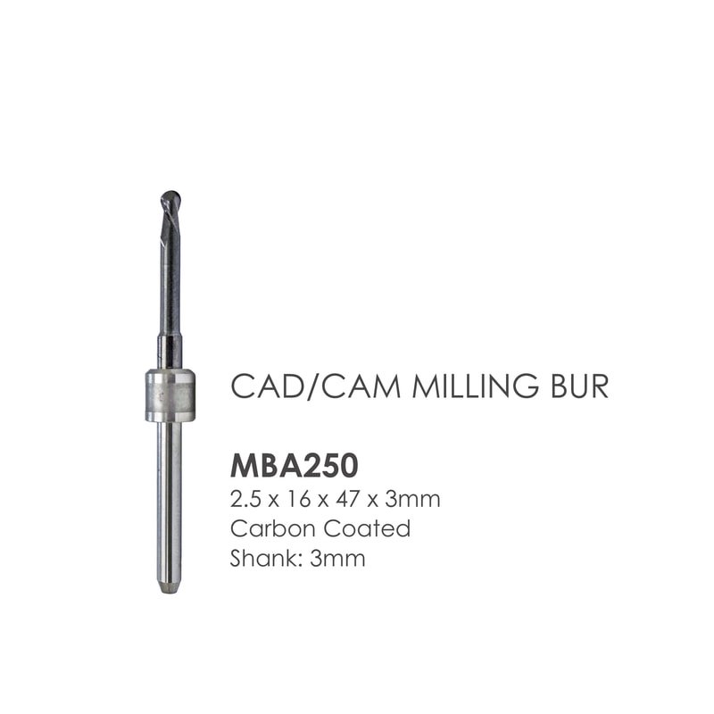 Amann GirrbachÂ® Compatible CAD/CAM Milling Bur MBA250