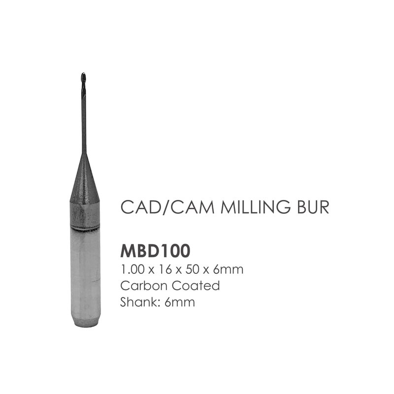 DentiumÂ® Compatible CAD/CAM Milling Bur MBD100