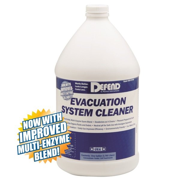 SURG Evacuation System Cleaner, 1 Gallon. Non-foaming and bio-degradable