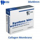 DSI Syntoss Dental Implant Resorbable Collagen Membrane Surgical Barrier 30x40mm