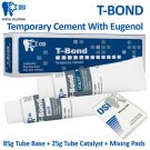 DSI T-Bond Temp Bond Dental Temporary Cr0wn and Bridge Eugenol Cement 110g