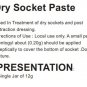 Dentogyl Haemostatic Surgical Dressing Paste Dry Socket Treatment, Single Jar of 12ml