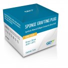 GDT Sponge Grafting Plug, 10mm x 20mm Synthetic Collagen Composite Bone Graft, 5/Pk