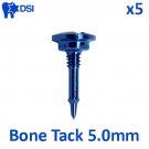 5x DSI Dental Implant GBR Guided Bone Regeneration Surgical Tack Screw 5.0mm