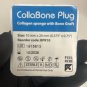 CollaBone Plug Collagen Sponge with Bone Graft, 10 mm x 20 mm, 10/Pk