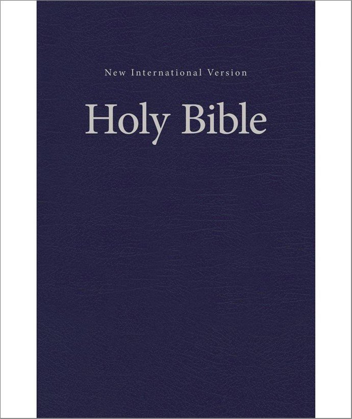 NIV, Value Pew and Worship Bible, Hardcover, Blue