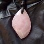rose quartz pendant