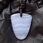 blue lace agate pendant