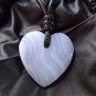 blue lace agate pendant