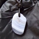 blue lace agate pendant