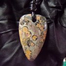 leopard skin pendant