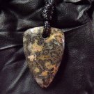 leopard skin pendant