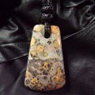 leopard skin pendant