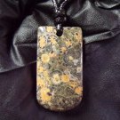leopard skin pendant