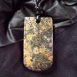 leopard skin pendant