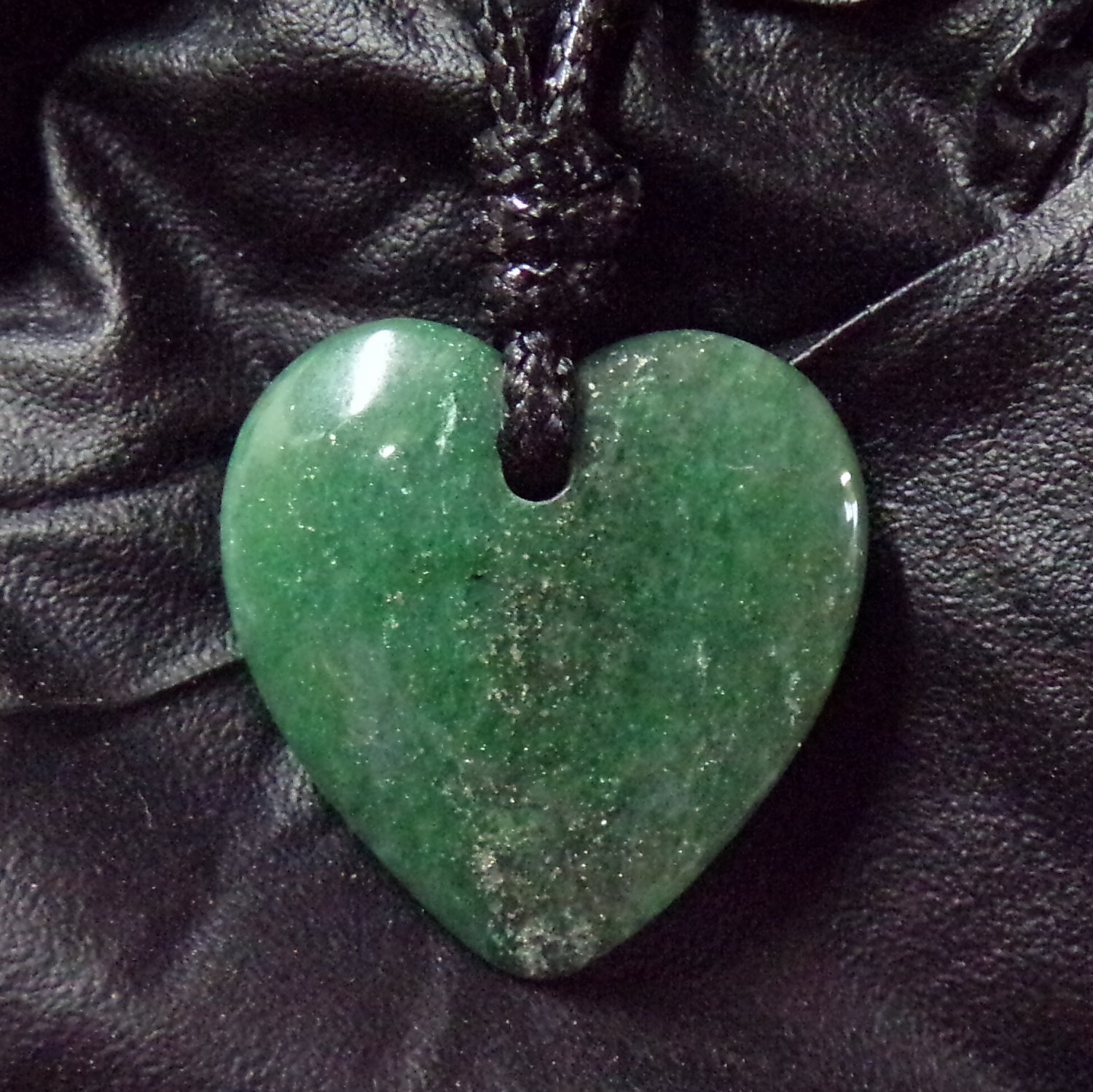 green aventurine pendant
