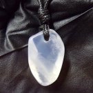 tumbled girasol quartz pendant
