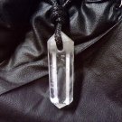 crystal quartz pendant