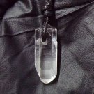crystal quartz pendant