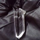 crystal quartz pendant