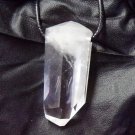 crystal quartz pendant