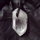 crystal quartz pendant