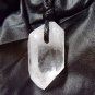 crystal quartz pendant