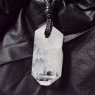 crystal quartz pendant