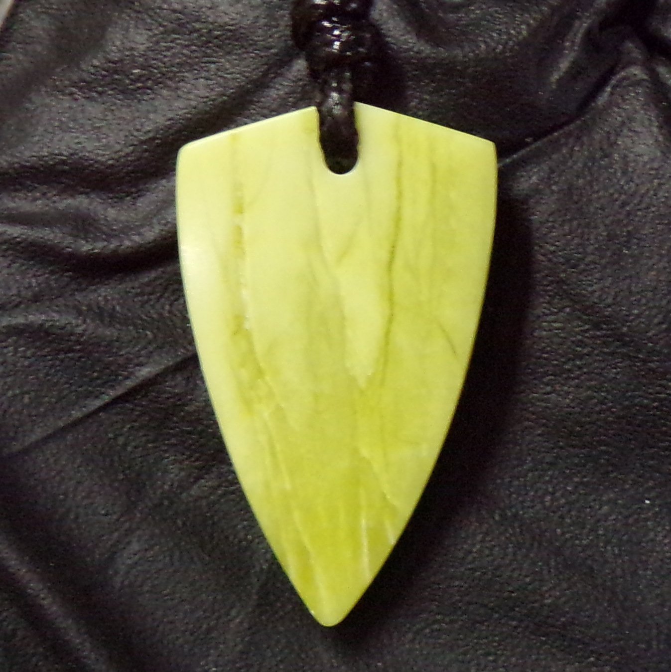 noble serpentine pendant