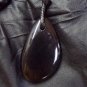 Obsidian pendant