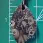 crinoid marble pendant