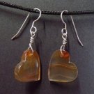 brazilian agate earrings