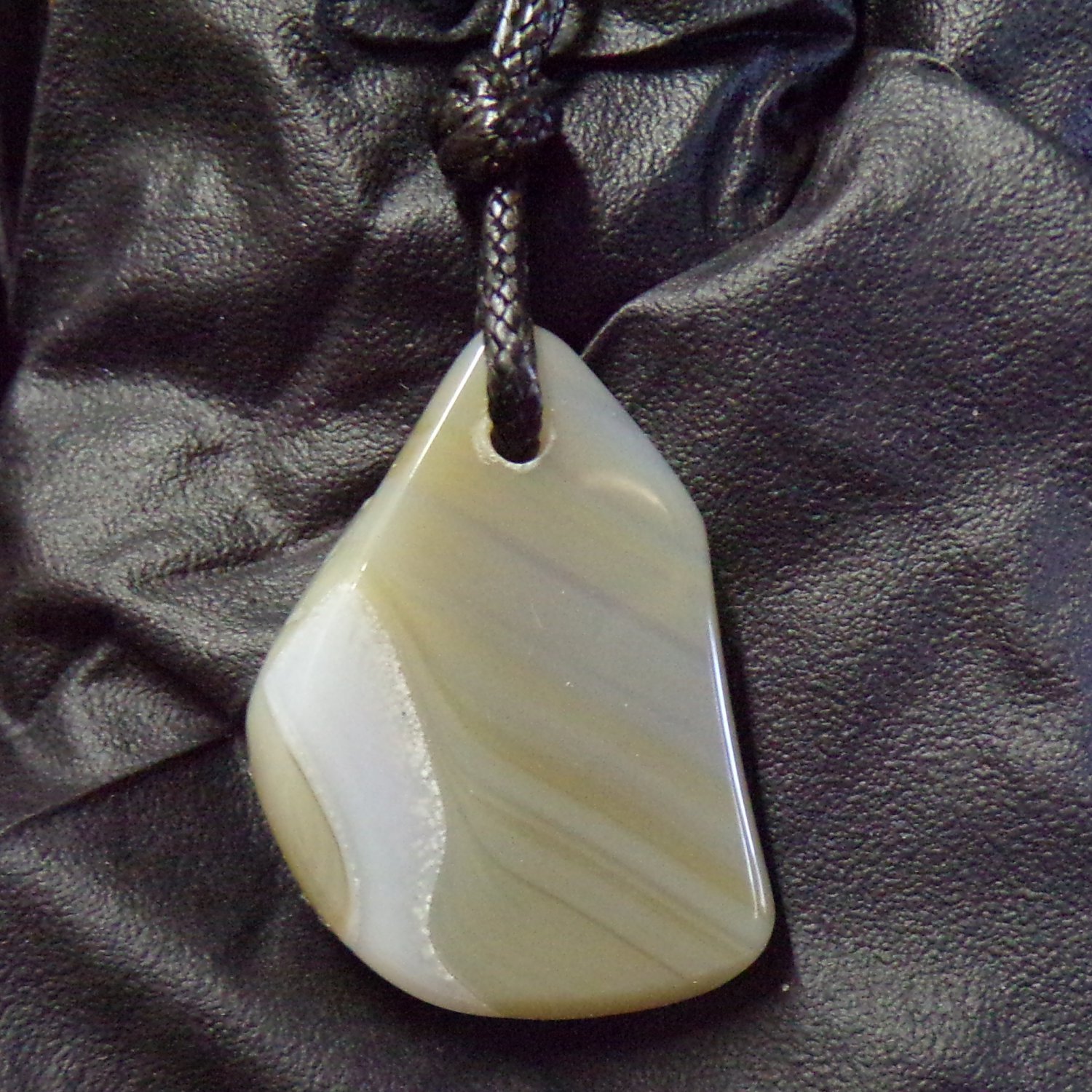 brazilian agate pendant