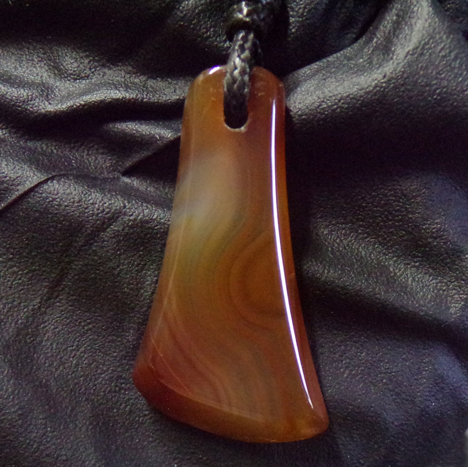 brazilian agate pendant