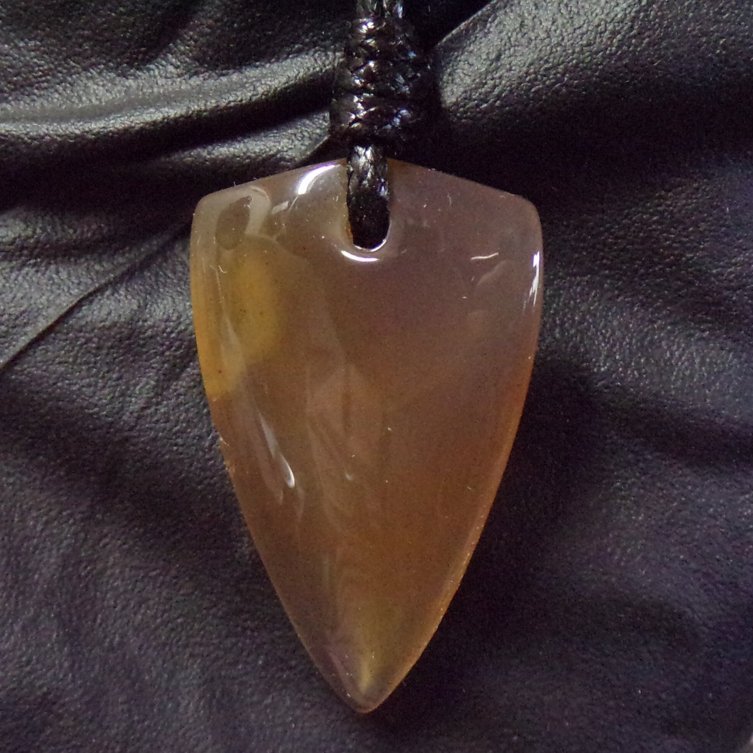 brazilian agate pendant