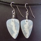 white lace agate earrings