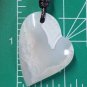 white lace agate pendant