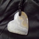 lace agate pendant