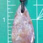 plume agate pendant