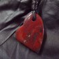 red jasper pendant