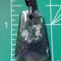 green moss agate pendant
