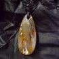 graveyard plume agate pendant