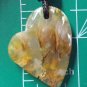 graveyard plume agate pendant