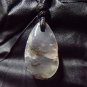plume agate pendant