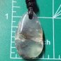 plume agate pendant