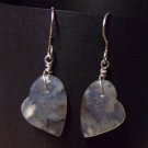 plume agate earrings