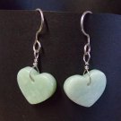 light green aventurine earrings